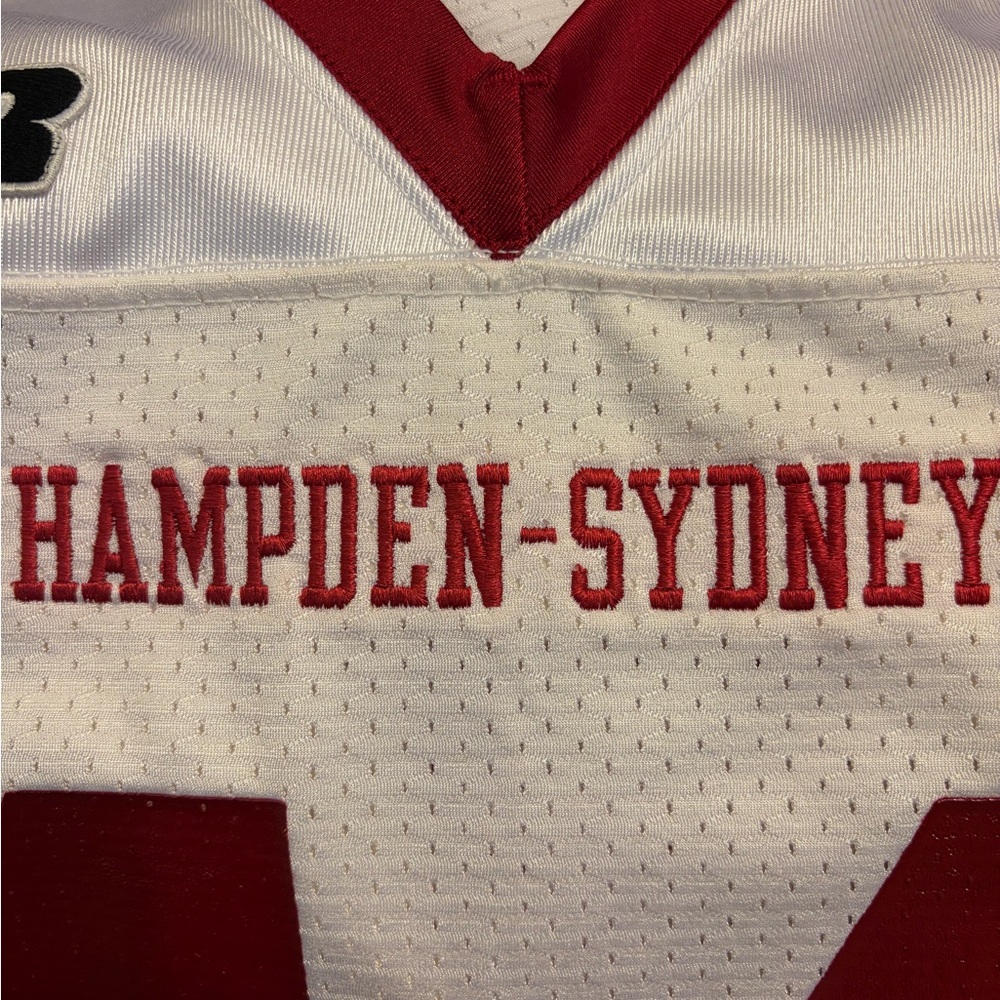 💥Hampden-Sydney College Football Jersey 🐅Like New! - Picture 2 of 6
